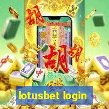 lotusbet login